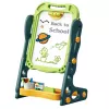 LEAN TOYS Quadro de Giz Magnético Dupla Face, Quadro Branco, Verde, 52 Peças