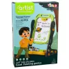 LEAN TOYS Quadro de Giz Magnético Dupla Face, Quadro Branco, Verde, 52 Peças