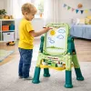 LEAN TOYS Quadro Branco Magnético Dupla Face com Ímanes e Giz, 48 Peças