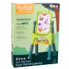 LEAN TOYS Quadro Branco Magnético Dupla Face com Ímanes e Giz, 48 Peças