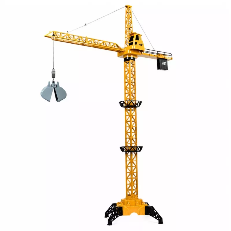 LEAN TOYS Grua de Construção com Comando RC Com Fio Rotação 360° 71 cm