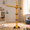 LEAN TOYS Grua de Construção com Comando RC Com Fio Rotação 360° 71 cm