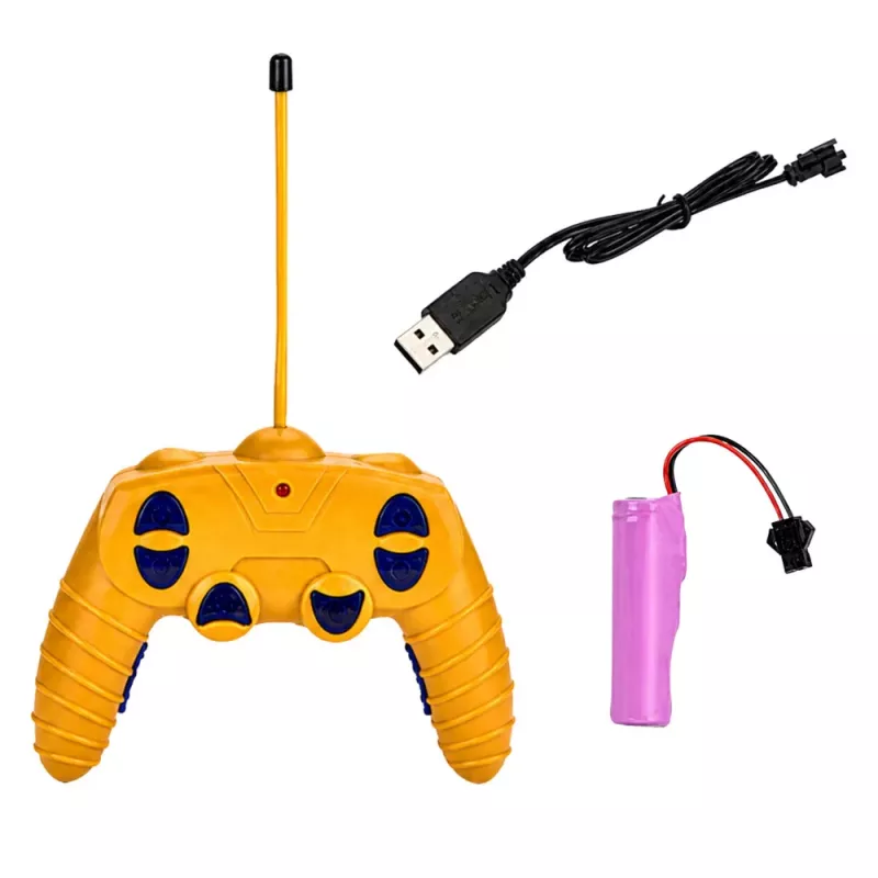 LEAN TOYS Grua de Construção com Comando RC Com Fio Rotação 360° 71 cm