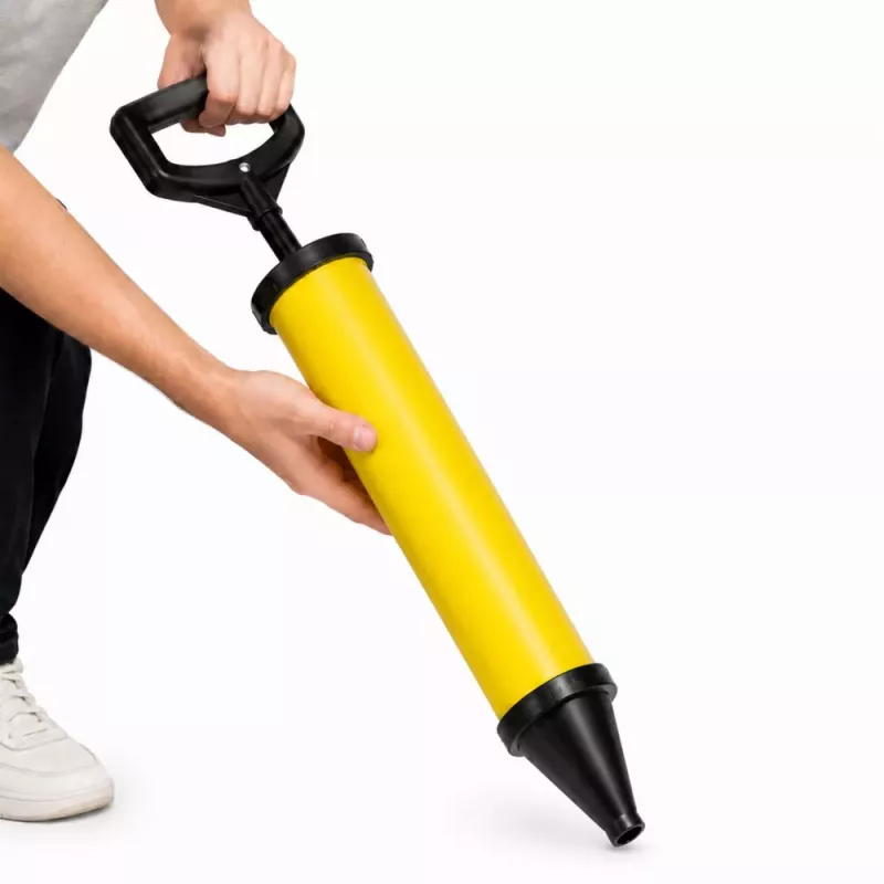 LEAN Bomba de Pressão, Seringa de Construção para Silicone e Massa de Betão, 4 Bicos, 60 cm