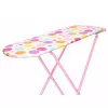 LEAN TOYS Tábua de Passar a Ferro de Metal Dobrável de Brinquedo para Crianças Dots 61 cm