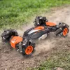 LEAN TOYS Carro RC Telecomandado Drift Acrobacias Twist Laranja 1:16