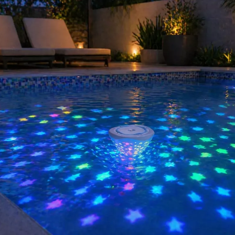 LEAN Luz LED para Piscina à Prova de Água IP68 Cor de Peixe LED 6 Modos