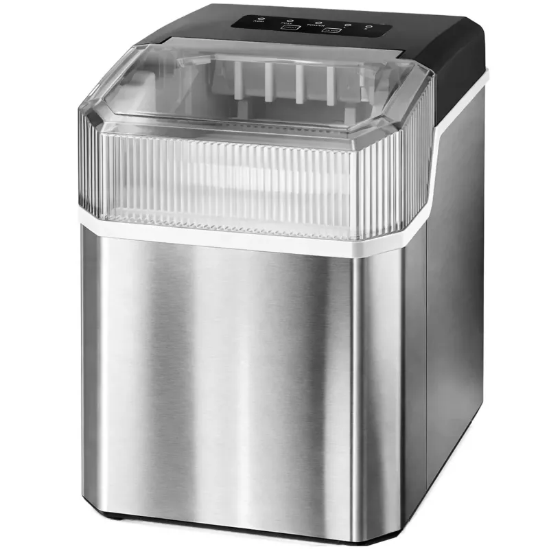 Extralink SmartLife Cube Ice Essential Máquina de Gelo 12kg/24h 2.2L Preto/Prata