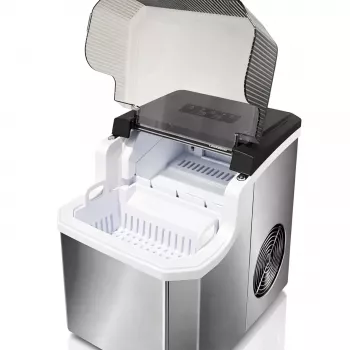 Extralink SmartLife Cube Ice Essential Máquina de Gelo 12kg/24h 2.2L Preto/Prata