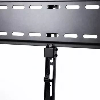 ART AR-95 suporte de parede fixo para TV para ecrãs de 55-100 polegadas, capacidade de carga 140 kg, VESA 900x600, perfil 33 mm, preto