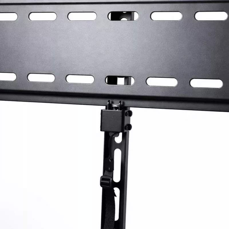 ART AR-95 suporte de parede fixo para TV para ecrãs de 55-100 polegadas, capacidade de carga 140 kg, VESA 900x600, perfil 33 mm, preto