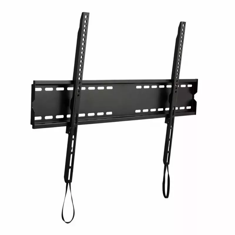 ART AR-95 suporte de parede fixo para TV para ecrãs de 55-100 polegadas, capacidade de carga 140 kg, VESA 900x600, perfil 33 mm, preto