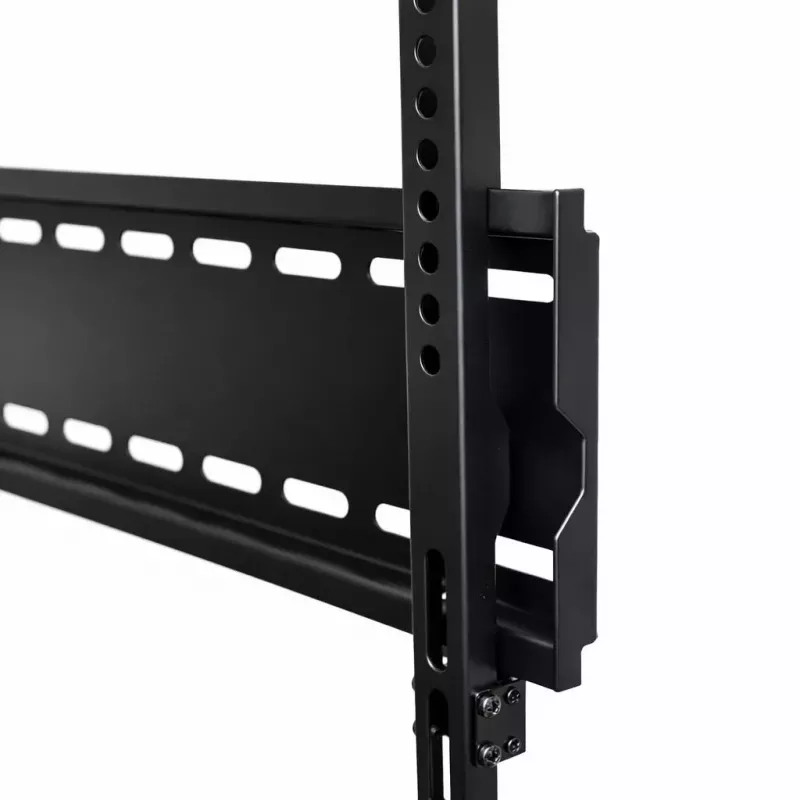 ART AR-95 suporte de parede fixo para TV para ecrãs de 55-100 polegadas, capacidade de carga 140 kg, VESA 900x600, perfil 33 mm, preto