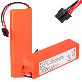 Extralink bateria de substituição para Xiaomi Mi Robot Vacuum-Mop P/Pro 2/2 Pro, 14,4V 5200mAh Li-Ion