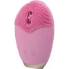 Escova de limpeza facial sónica Humanas Aura Foam - rosa