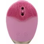 Escova de limpeza facial sónica Humanas Aura Foam - rosa