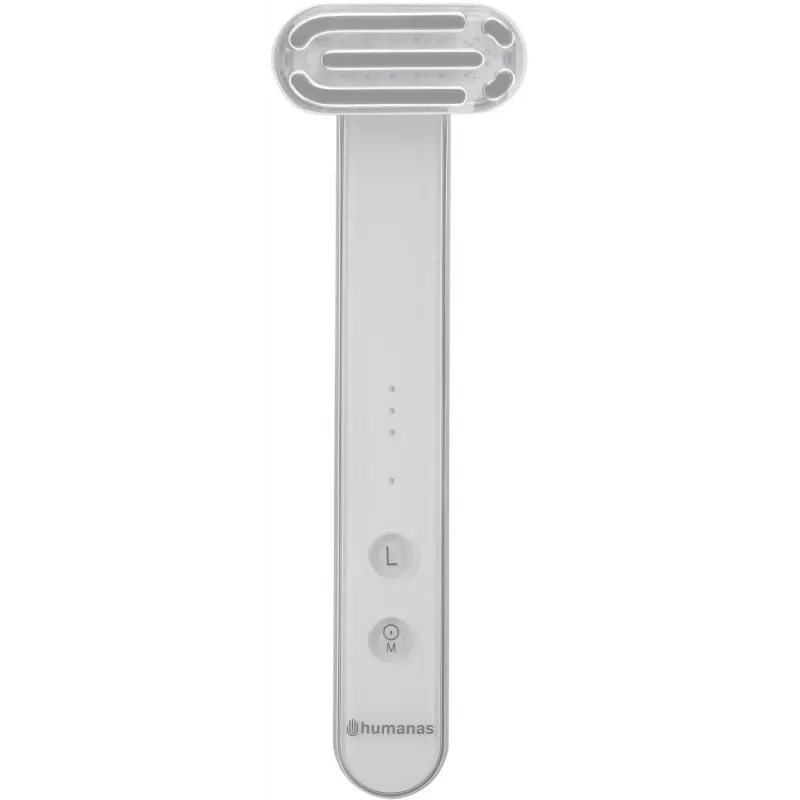 Massajador facial sónico de lifting Humanas Aurora HS4151 com EMS, branco