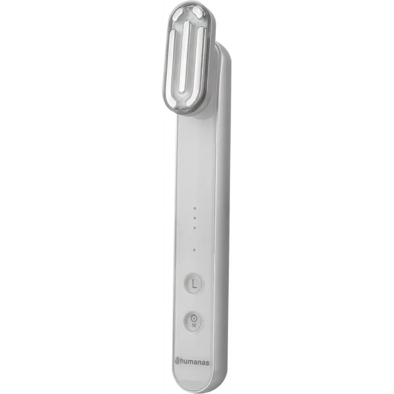 Massajador facial sónico de lifting Humanas Aurora HS4151 com EMS, branco