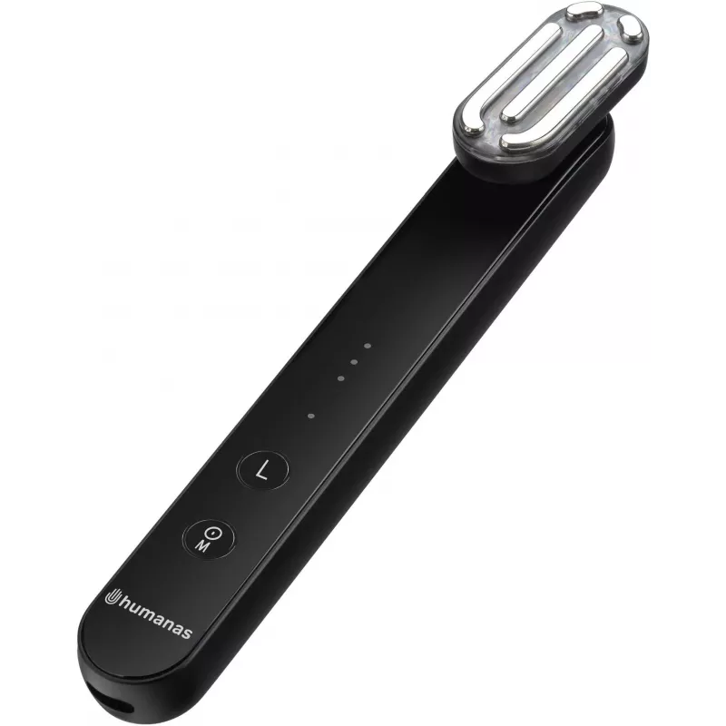 Massajador facial sónico de lifting Humanas Aurora HS4152 com EMS, preto