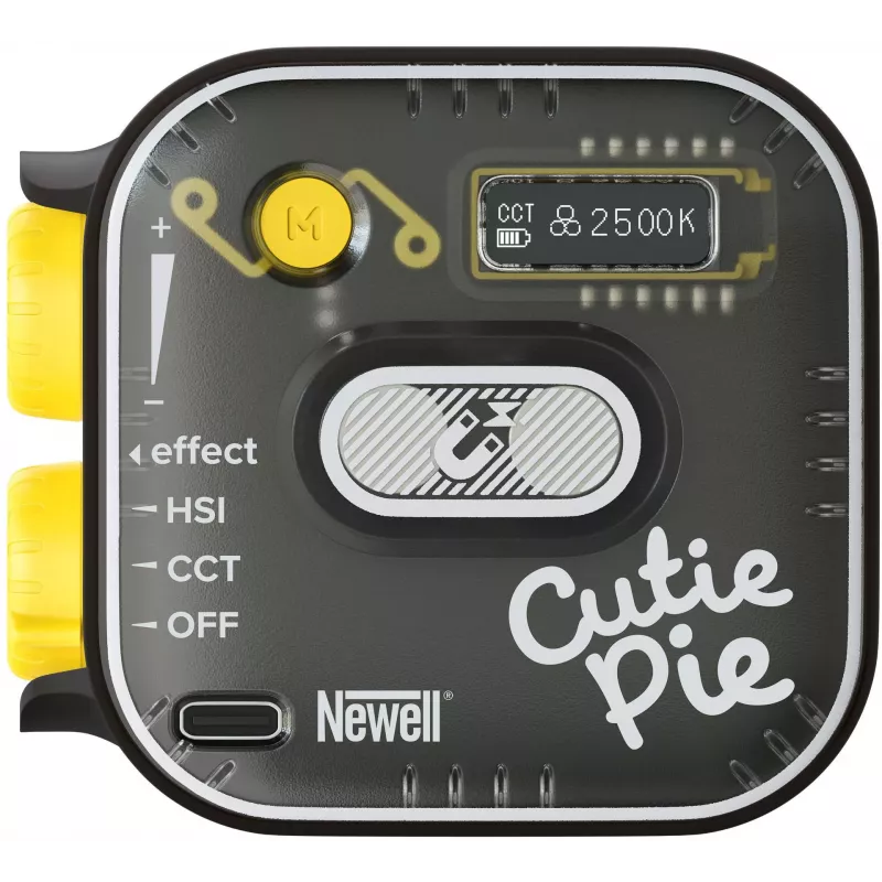 Lâmpada LED Newell RGB Cutie Pie - preta