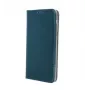 Capa tipo livro magnética inteligente iLike verde-escura para Samsung Galaxy A17