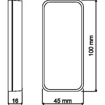 Leitor de proximidade ROGER MCT80M-BLE