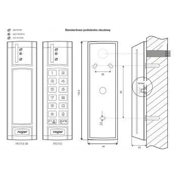 Controlador de acesso ROGER PR311SE-G