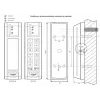 Controlador de acesso ROGER PR311SE-G