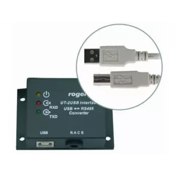 Interface USB ROGER UT-2 - cabo de programação para automatismos de portões
