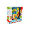 Piano papagaio educativo de aprendizagem precoce LEAN TOYS amarelo