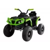 BDM0906 quad elétrico de montar com rodas insufláveis, luzes LED, MP3, preto