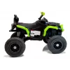 BDM0906 quad elétrico de montar com rodas insufláveis, luzes LED, MP3, preto