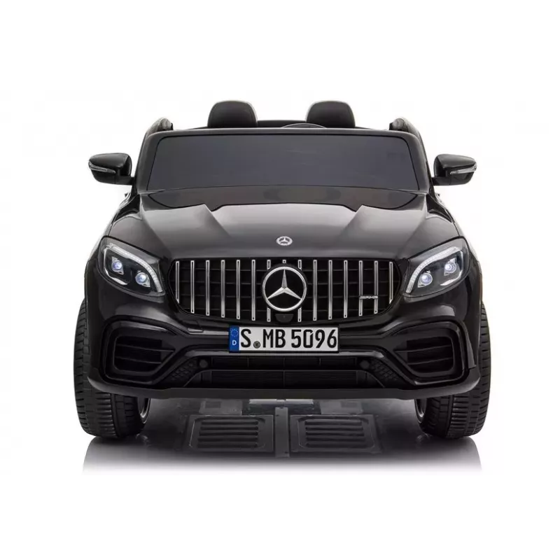 Carro elétrico para crianças LEAN CARS Mercedes GLC 63S QLS MP4 preto pintado