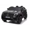 Carro elétrico para crianças LEAN CARS Mercedes GLC 63S QLS MP4 preto pintado
