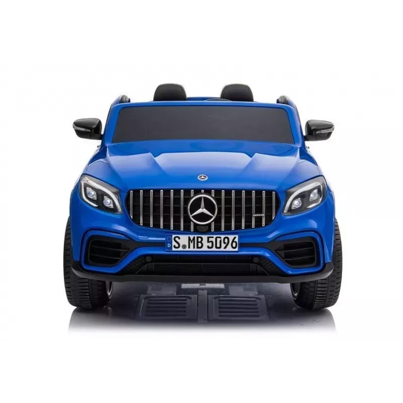 Carro elétrico para crianças LEAN CARS Mercedes GLC 63S QLS MP4 azul pintado
