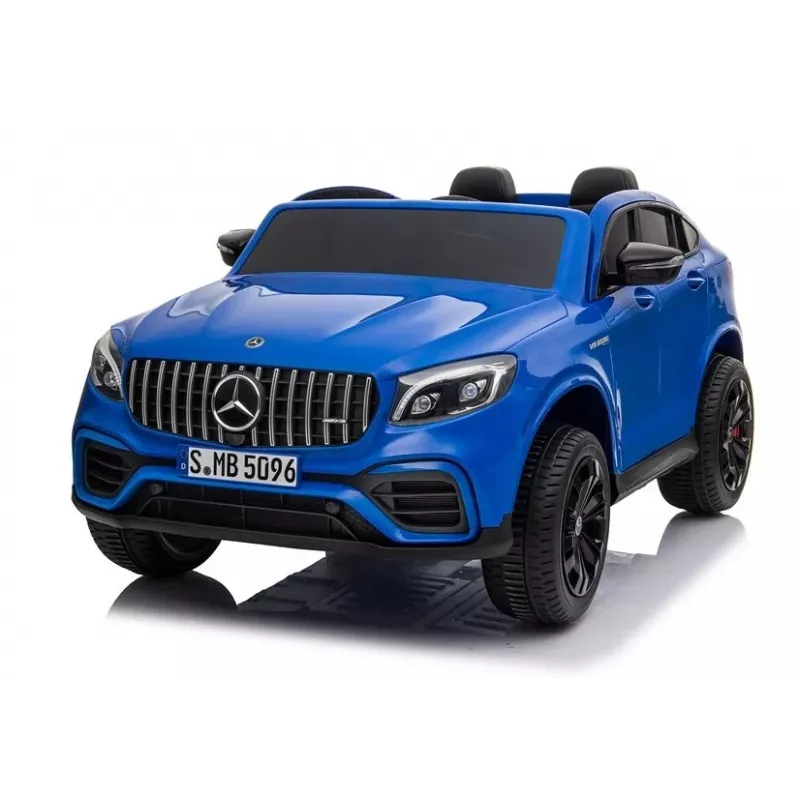 Carro elétrico para crianças LEAN CARS Mercedes GLC 63S QLS MP4 azul pintado