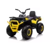 Quad elétrico para crianças QUAD LOCK XMX607 com luzes LED MP3 - amarelo