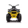 Quad elétrico para crianças QUAD LOCK XMX607 com luzes LED MP3 - amarelo