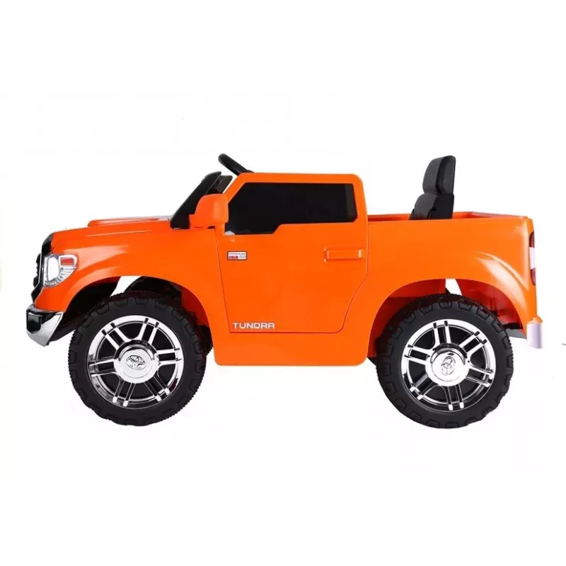 Carro elétrico para crianças LEAN CARS Toyota Tundra laranja pintado