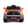 Carro elétrico para crianças LEAN CARS Toyota Tundra laranja pintado