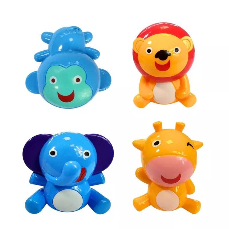Carrossel de berço LEAN TOYS animais leão elefante girafa com som