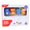 Carrossel de berço LEAN TOYS animais leão elefante girafa com som