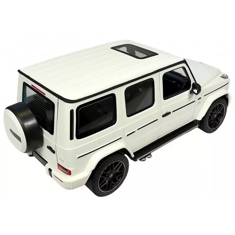 Carro todo-o-terreno telecomandado Mercedes G63 AMG Rastar R/C branco 1:14