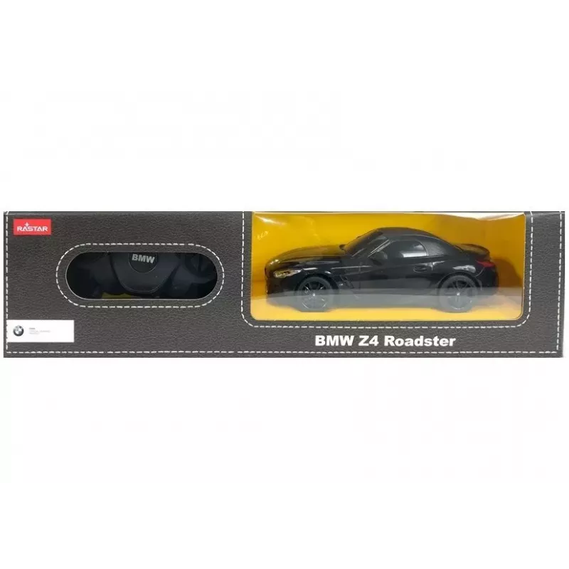Carro telecomandado BMW Z4 Roadster Rastar preto 1:24