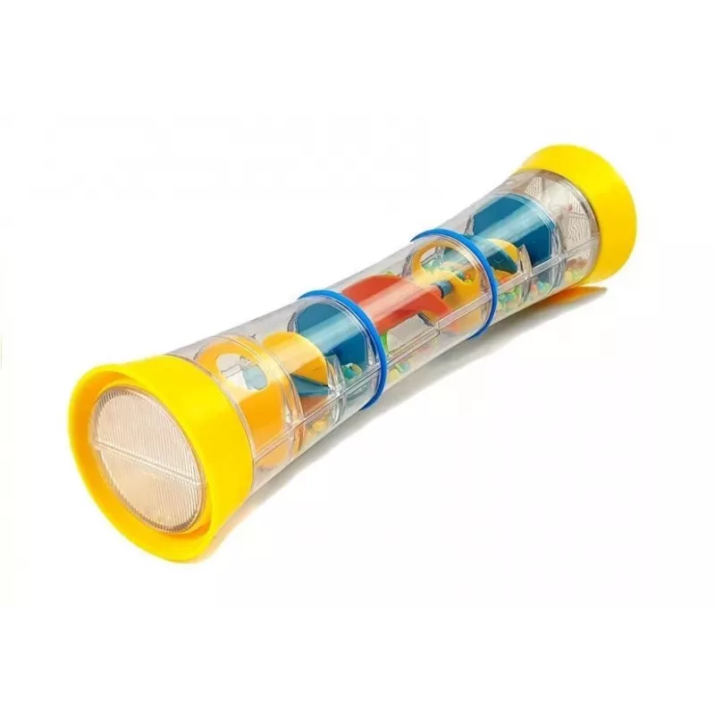 LEAN TOYS Coluna de atividades com chocalho Twirly Whirly