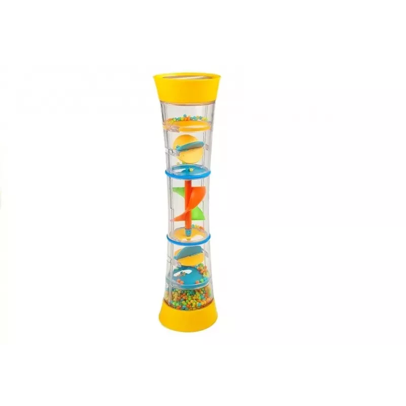 LEAN TOYS Coluna de atividades com chocalho Twirly Whirly