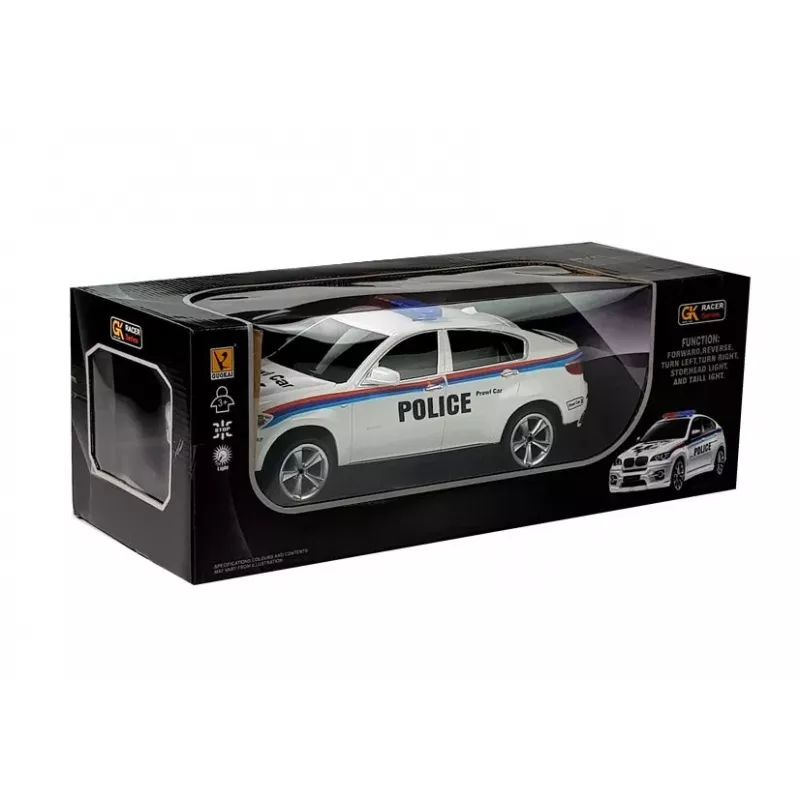 Carro telecomandado coupé de polícia R/C 4861 Lean Toys