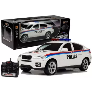 Carro telecomandado coupé de polícia R/C 4861 Lean Toys