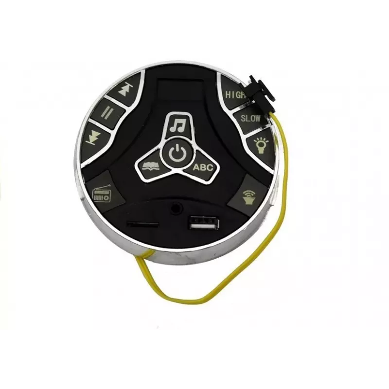 LEAN TOYS Painel de música para carro elétrico infantil Coronet S