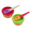 LEAN TOYS Conjunto de doces sobremesas gelado bolachas acessórios - conjunto de comida de brincar